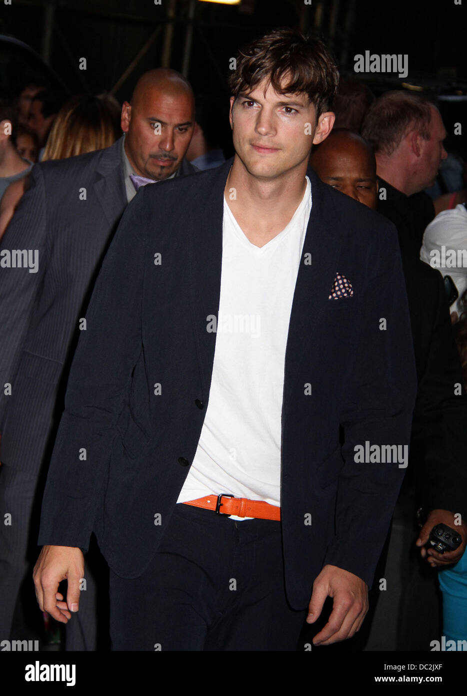 New York, New York, USA. 7th Aug, 2013. Actor ASHTON KUTCHER attends ...