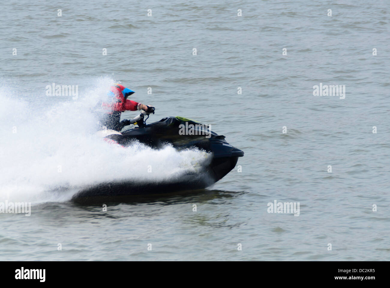 jetski racing in the river Stock Photo - Alamy