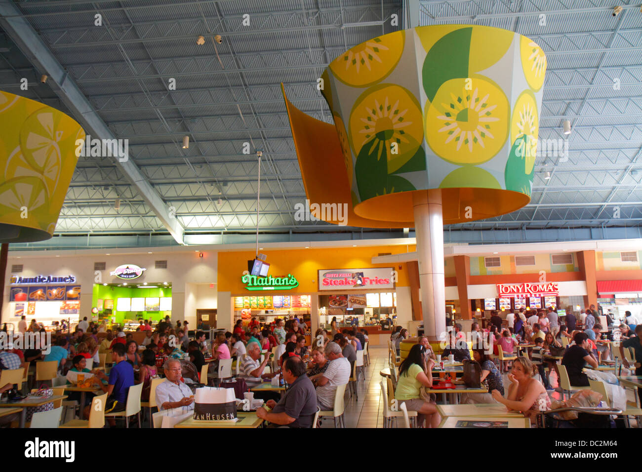 Fort Ft. Lauderdale Florida,Sunrise,Sawgrass Mills mall,food court