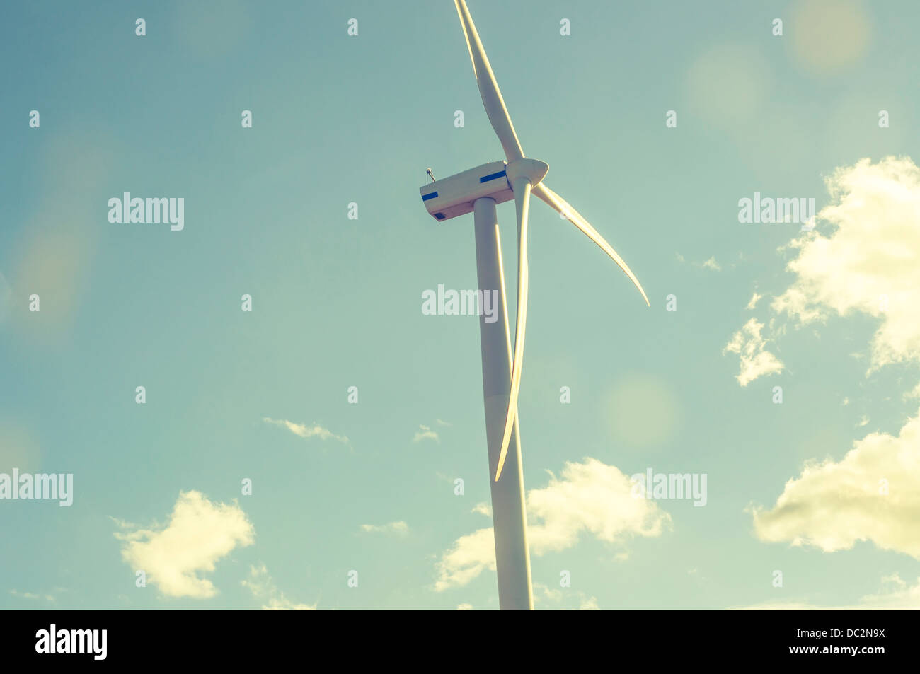 An image of windturbine on sunny day Stock Photo - Alamy