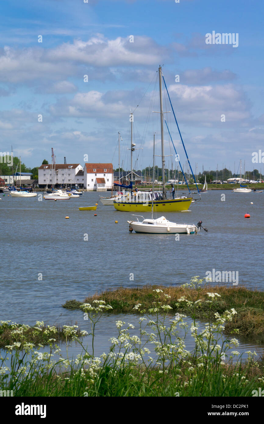 Woodbridge, River Deben, Suffolk, East Anglia, England Stock Photo
