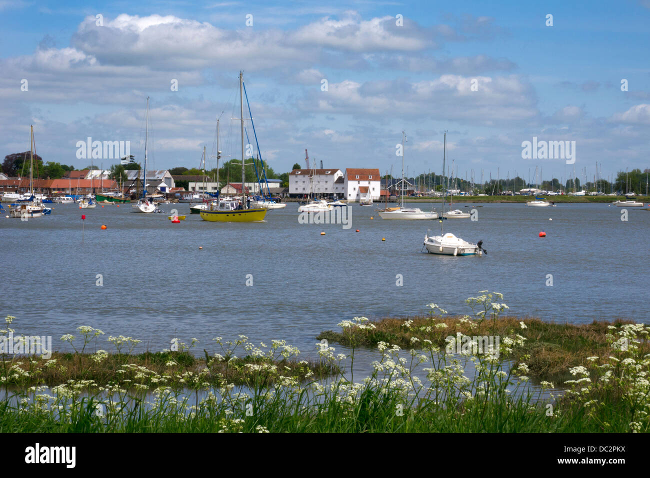 Woodbridge, River Deben, Suffolk, East Anglia, England Stock Photo