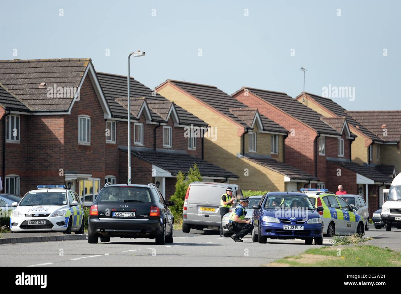 Newport, UK. 08th Aug, 2013. Willenhall Street in Newport has been