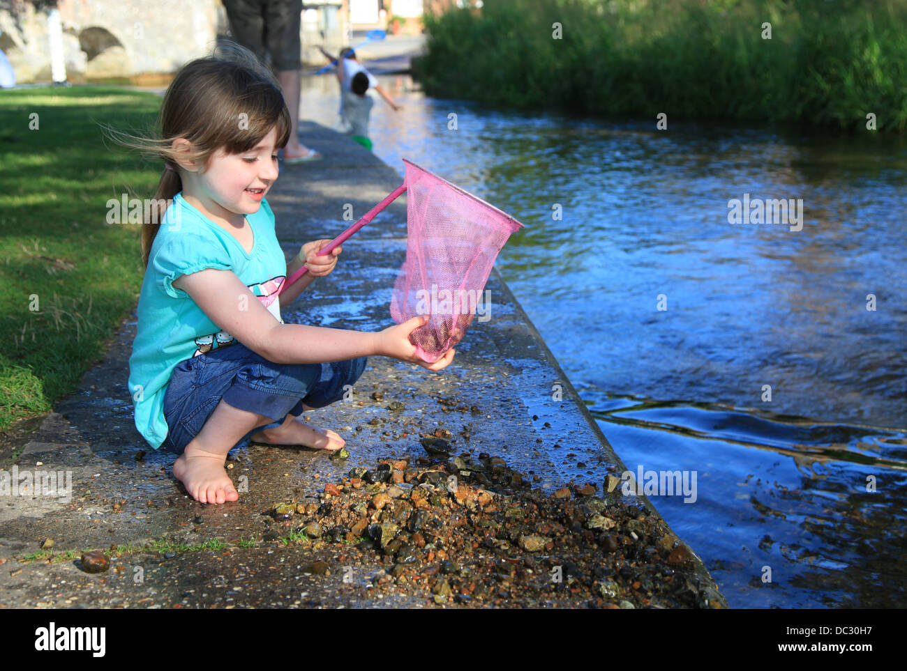 Teen Girl`s Hand Touching Colourful Fishing Nets Stock Image - Image of  organic, color: 168111499