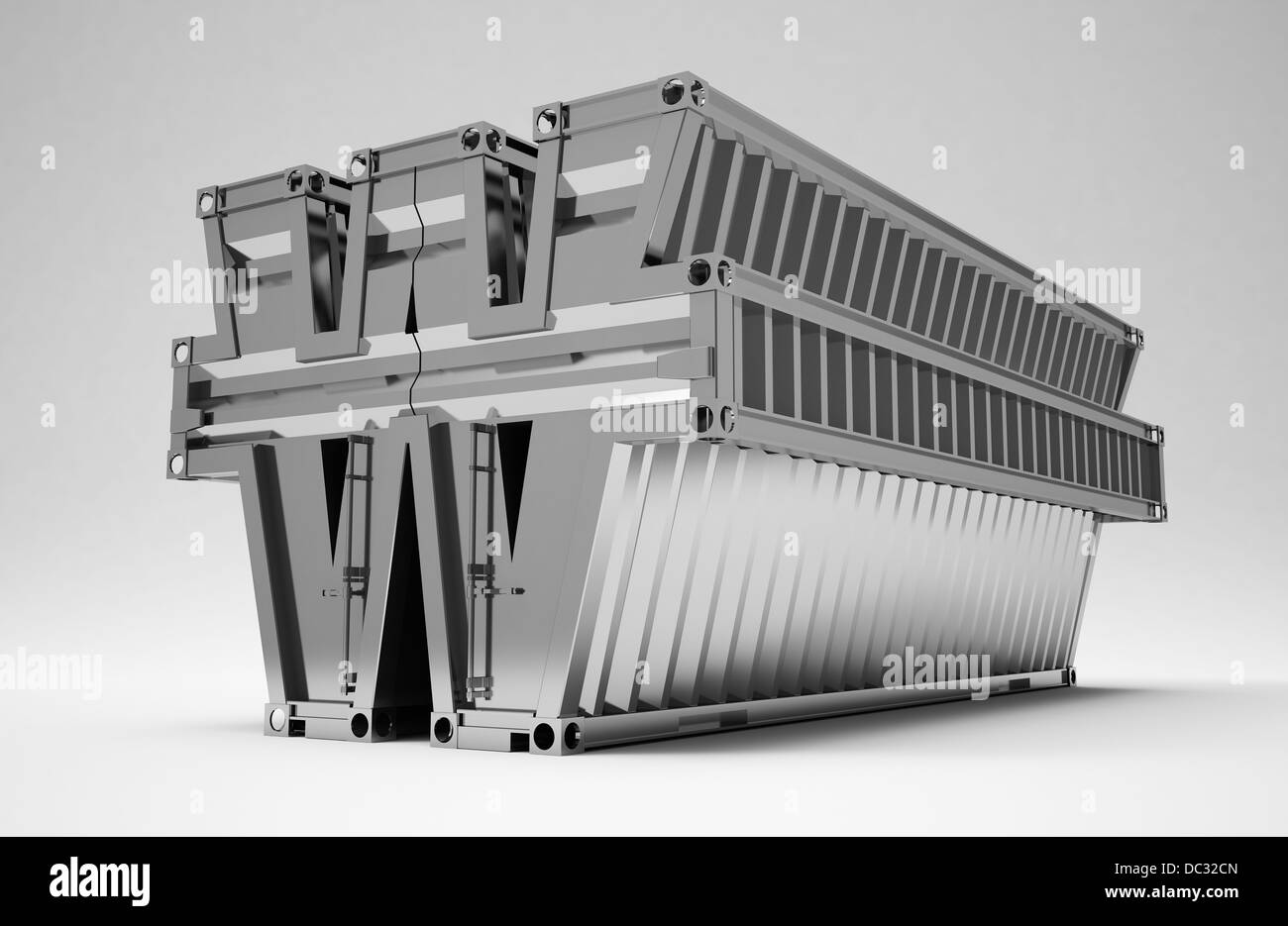 long still box in shape of Korean currency won Stock Photo Alamy