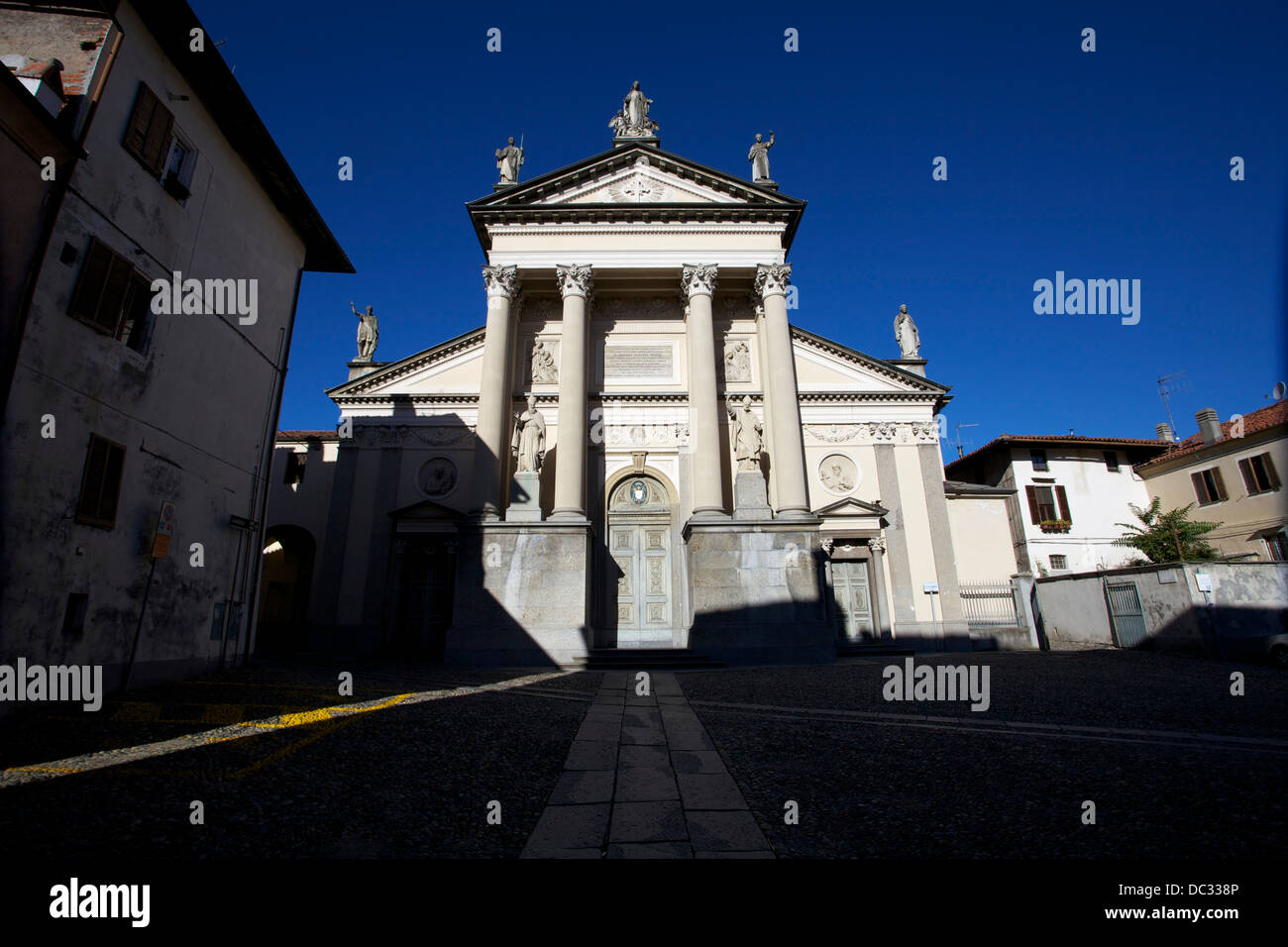 Cathedral of Ivrea, Piedmont, Italy Stock Photo