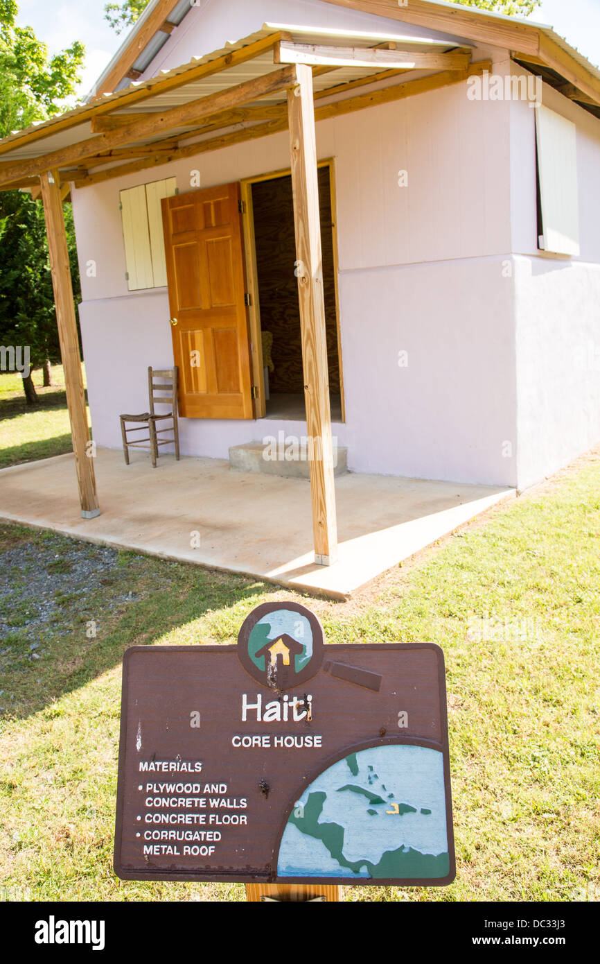 The Habitat for Humanity Global Village & Discovery Center at the nonprofit, Christian housing