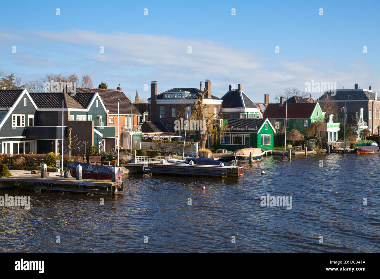 Europe,Netherlands,North Holland, Zaandam,Zaanse Schans, Stock Photo