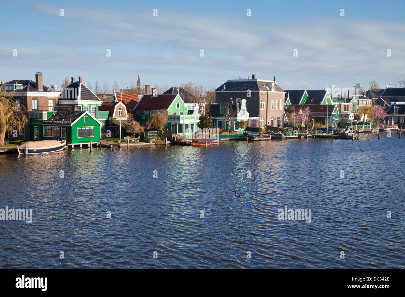 Europe,Netherlands,North Holland, Zaandam,Zaanse Schans, Stock Photo