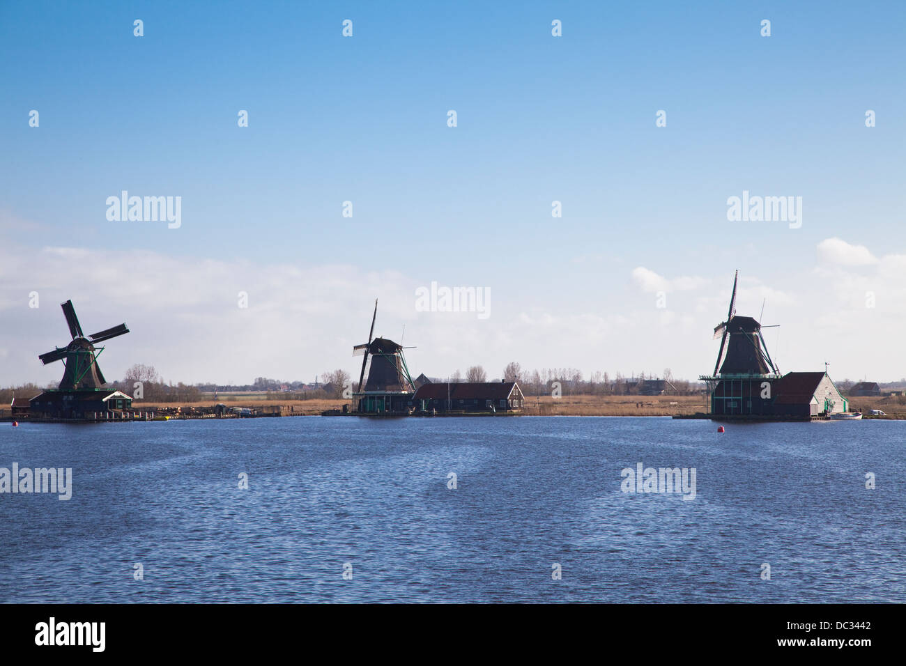 Europe,Netherlands,North Holland, Zaandam,Zaanse Schans, Stock Photo