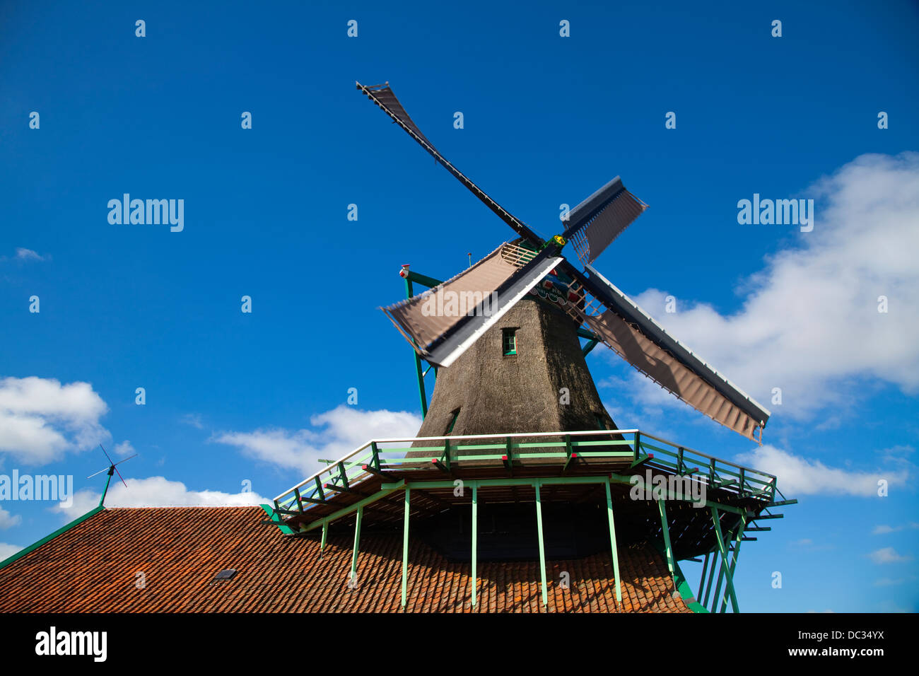 Europe,Netherlands,North Holland, Zaandam,Zaanse Schans, Stock Photo