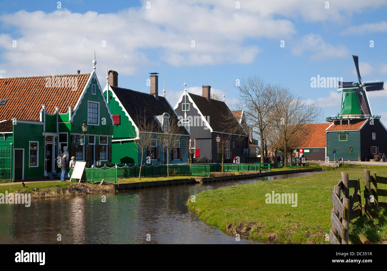 Europe,Netherlands,North Holland, Zaandam,Zaanse Schans Stock Photo - Alamy