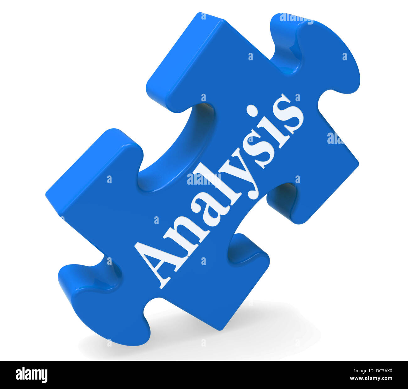 Analysis Shows Examining Data Detection Stock Photo