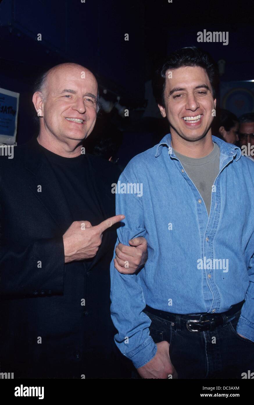 PETER BOYLE with Ray Romono.Senor Wences has his 100th Birthday party ...