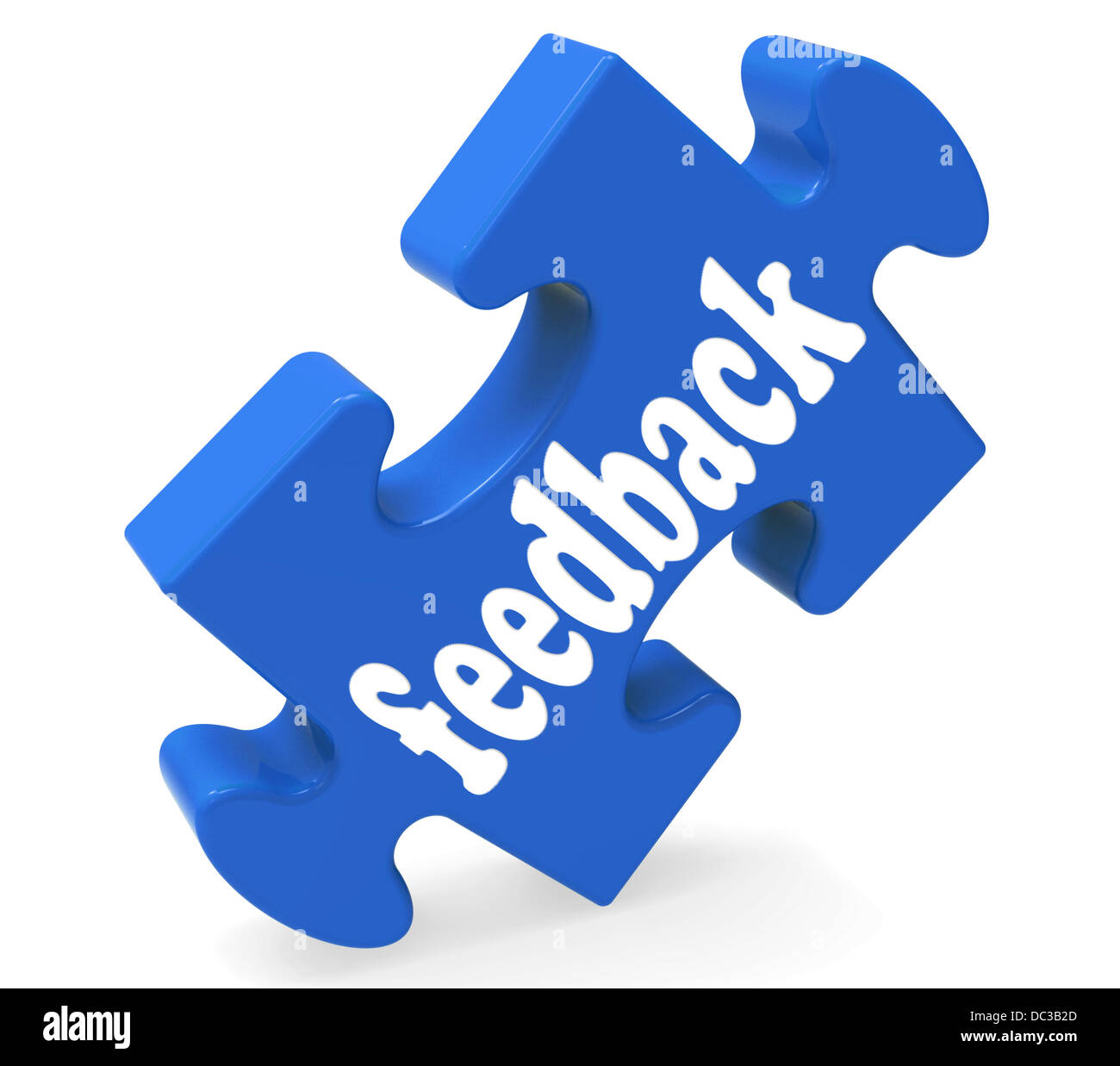 Feedback Means Opinion Comment Surveys Stock Photo
