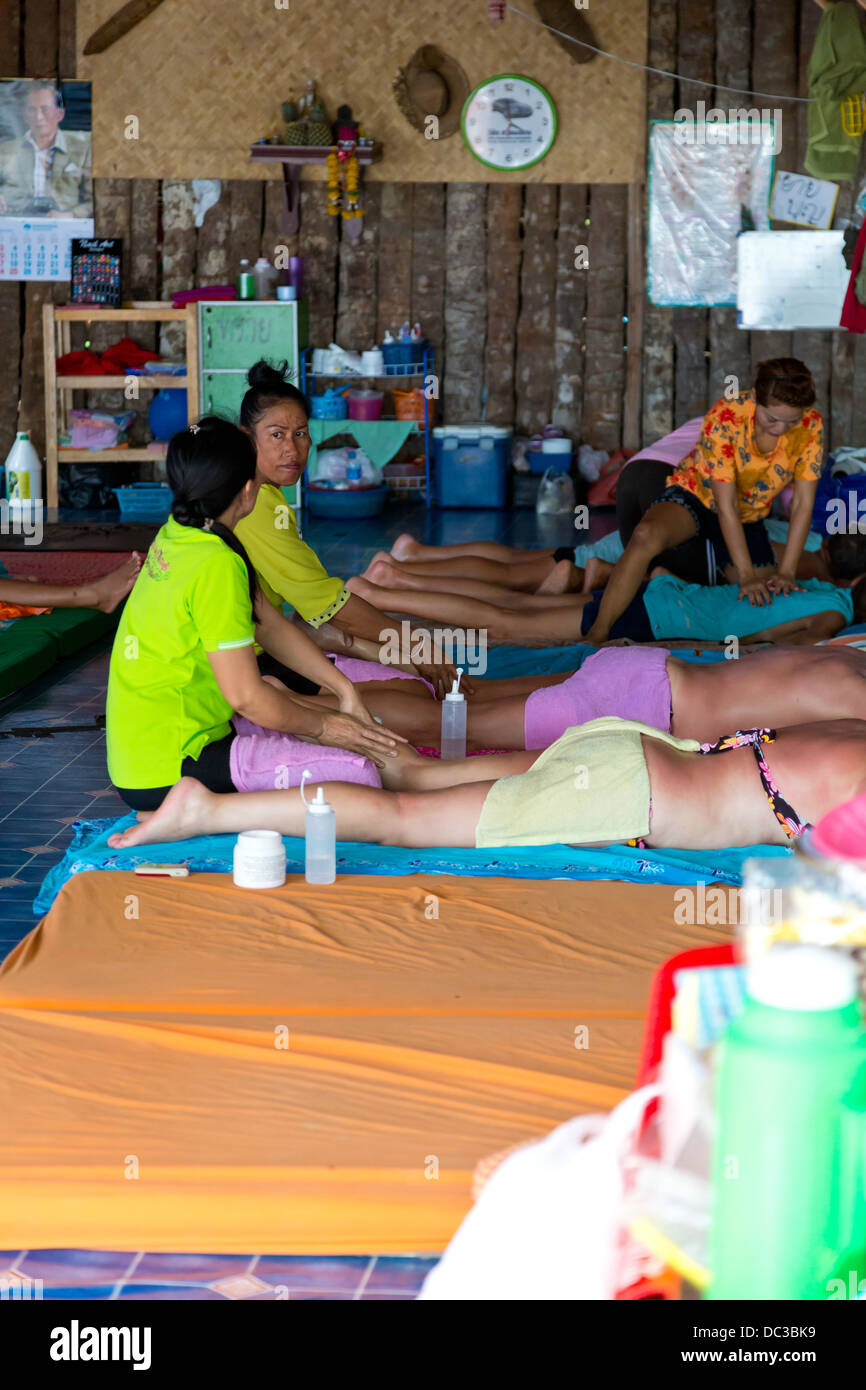 Thailand thai massage krabi ao hi-res stock photography and images - Alamy