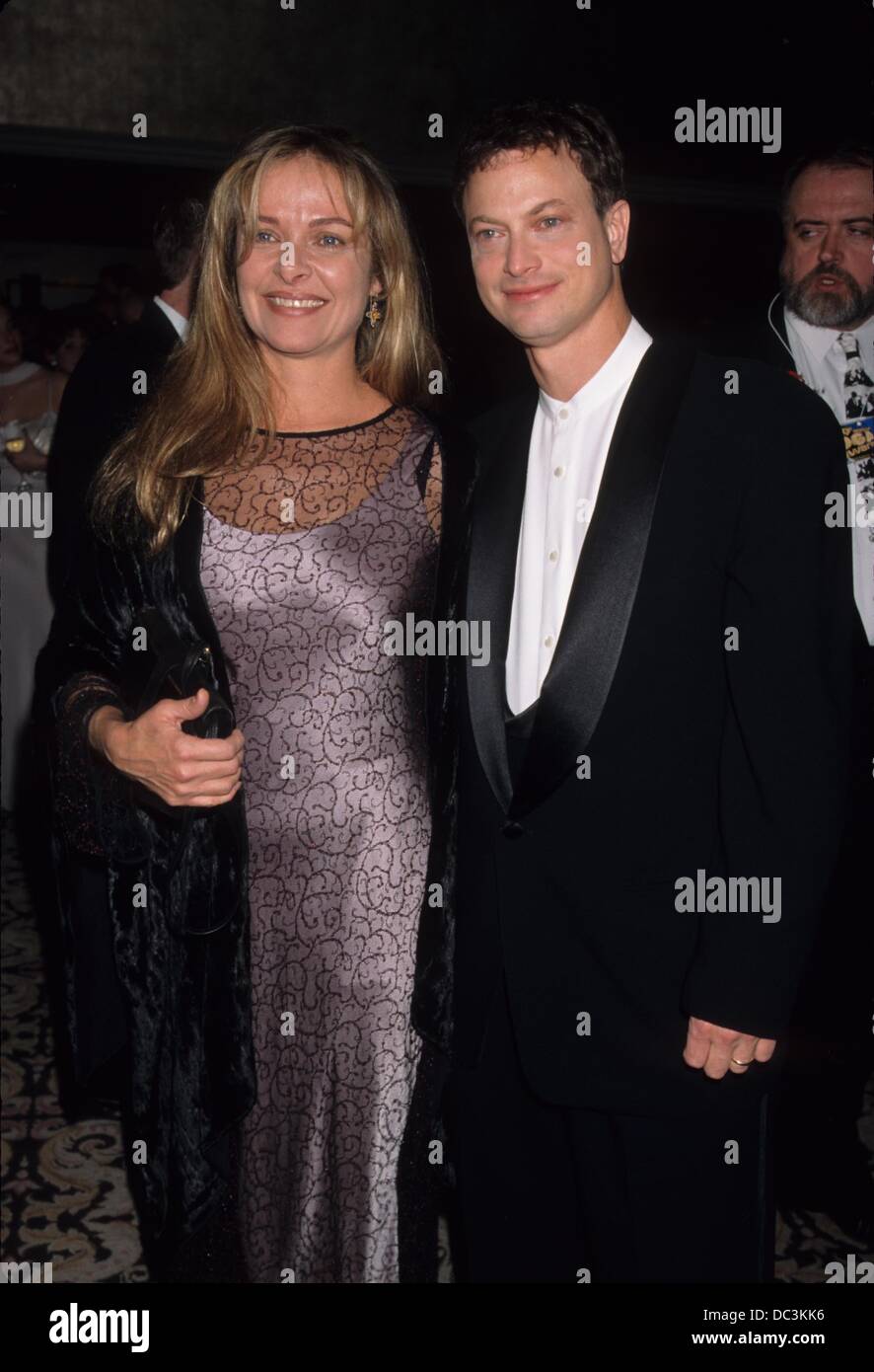 GARY SINISE with wife Moira Harris at the 50th DGA awards in Los Angeles , Ca. 1998.k11561lr.(Credit Image: © Lisa Rose/Globe Photos/ZUMAPRESS.com) Stock Photo