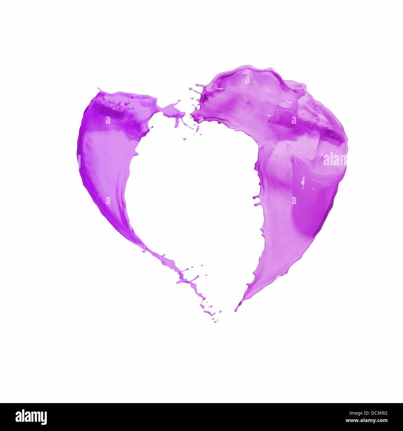 Violet splash hi-res stock photography and images - Alamy