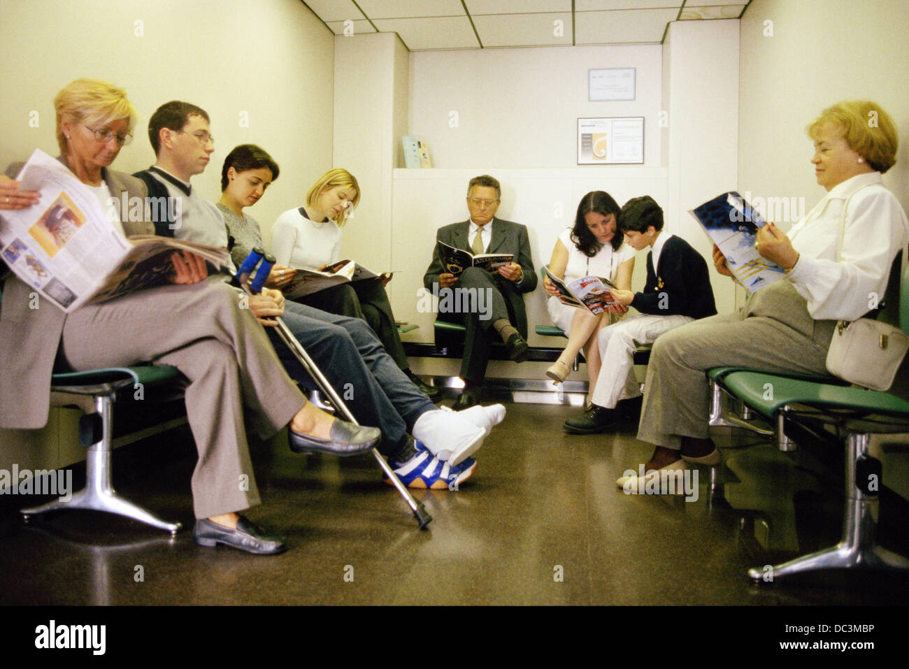 Doctor´s waiting room Stock Photo Alamy