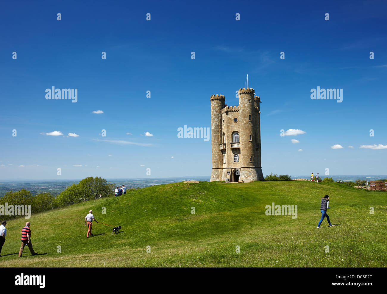 Broadway Tower, Broadway, Worcestershire, England, UK Stock Photo Alamy