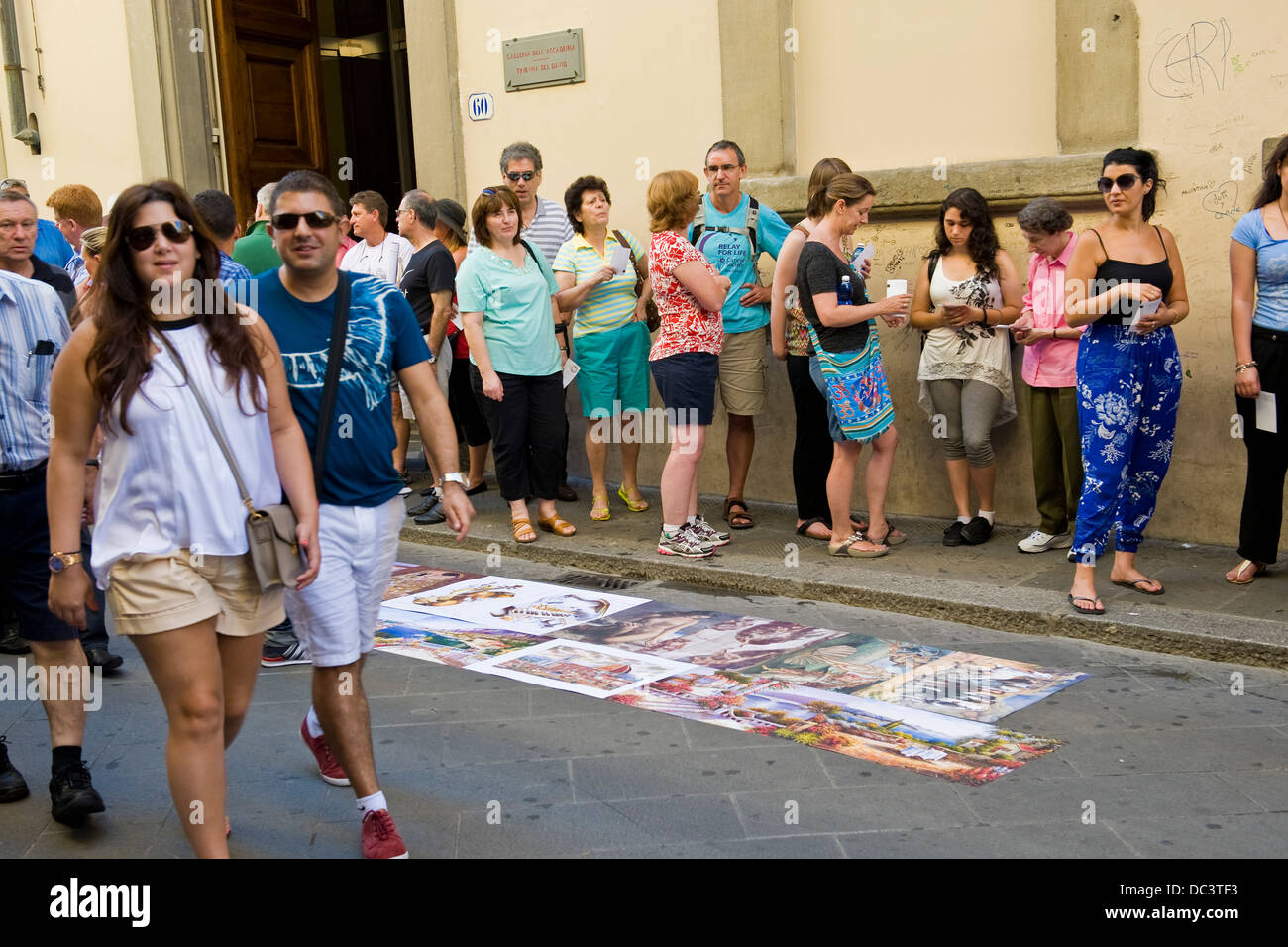Italy, Tuscany, Florence, Galleria dell'Accademia Stock Photo Alamy