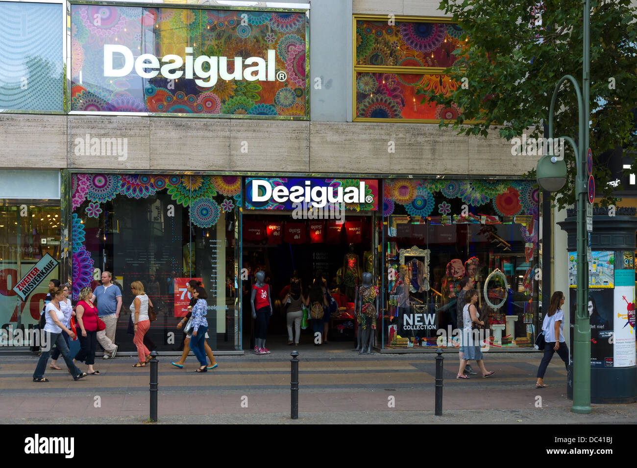 Desigual shop on Kurfuerstendamm. Desigual is a casual clothing brand Stock  Photo - Alamy