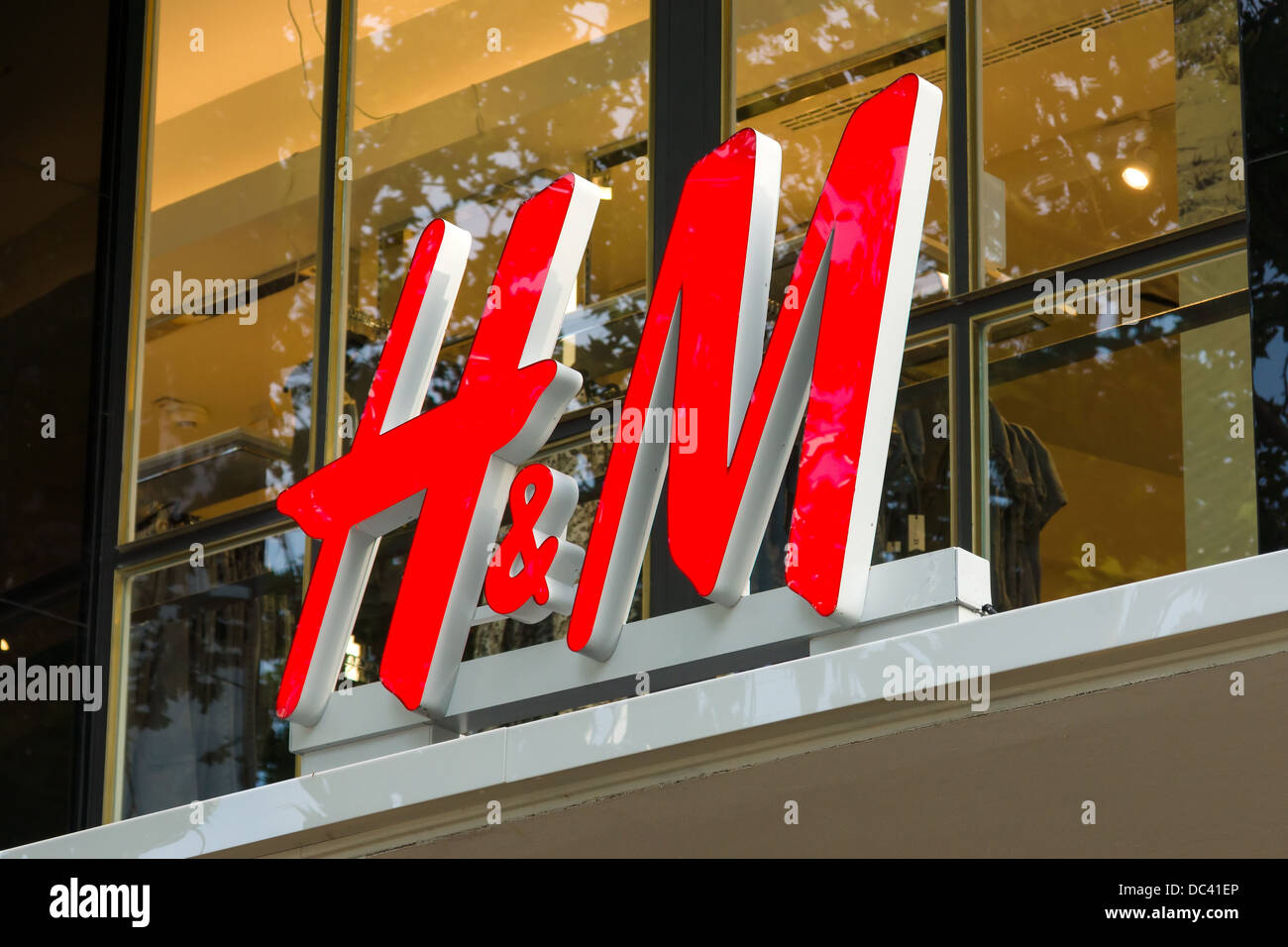 H&M Hennes & Mauritz AB is a Swedish multinational retail-clothing company  Stock Photo - Alamy