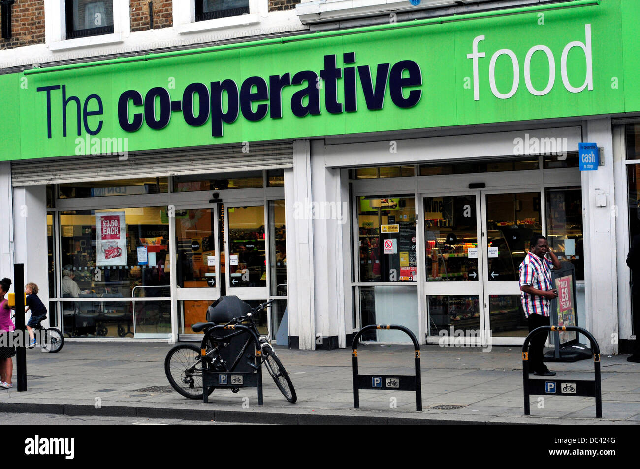 A general view of the Co-operative food store in central London, UK Stock Photo
