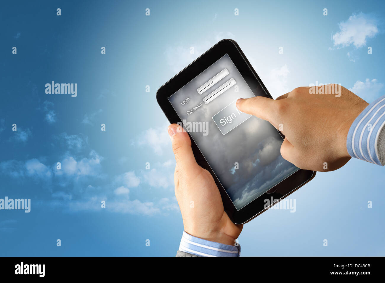 login-with-email-and-password-stock-photo-alamy