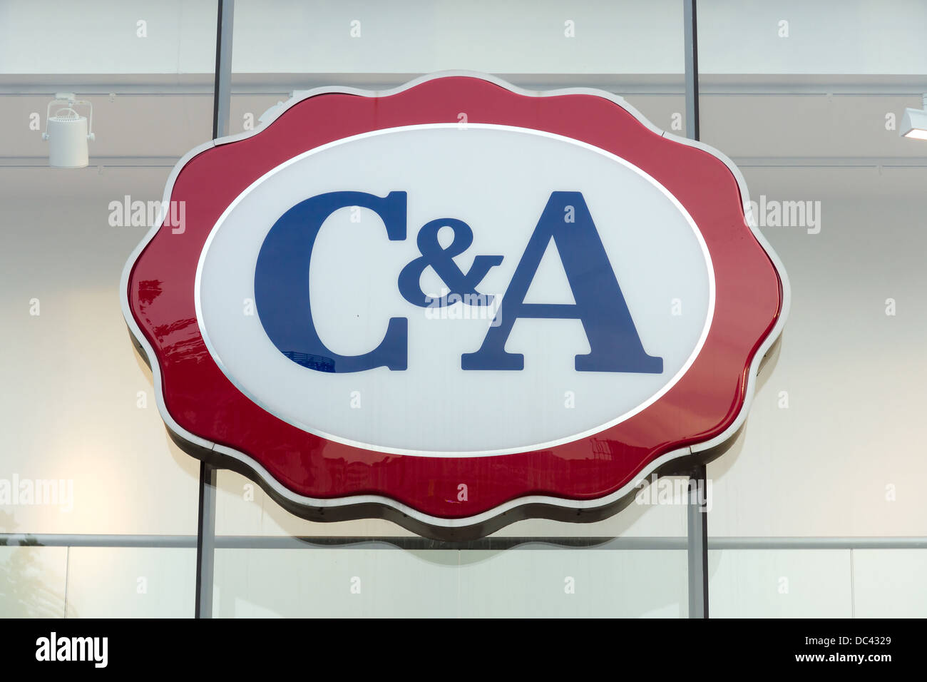 Emblem C&A. C&A is an international Dutch chain of fashion retail clothing  stores Stock Photo - Alamy