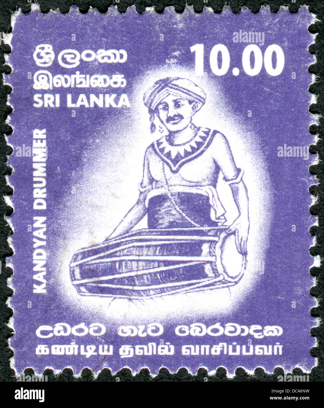 SRI LANKA CIRCA 2001 A postage stamp printed in Sri Lanka, shows a