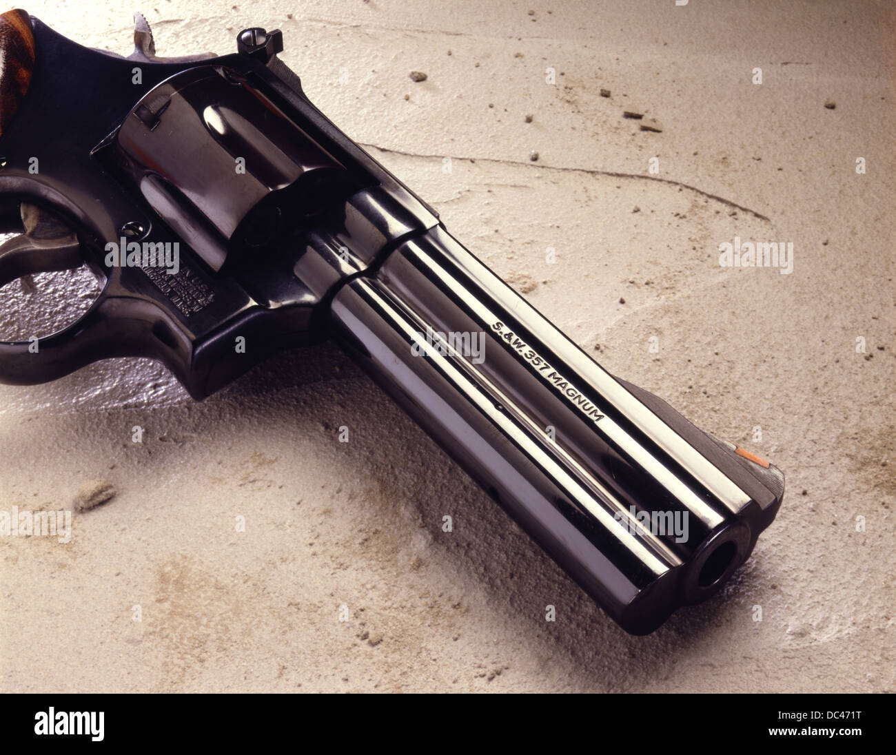 S&W 357 Magnum Stock Photo