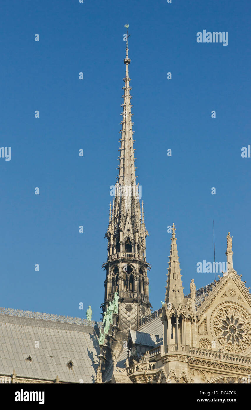 spire of notre dame spire of notre dame