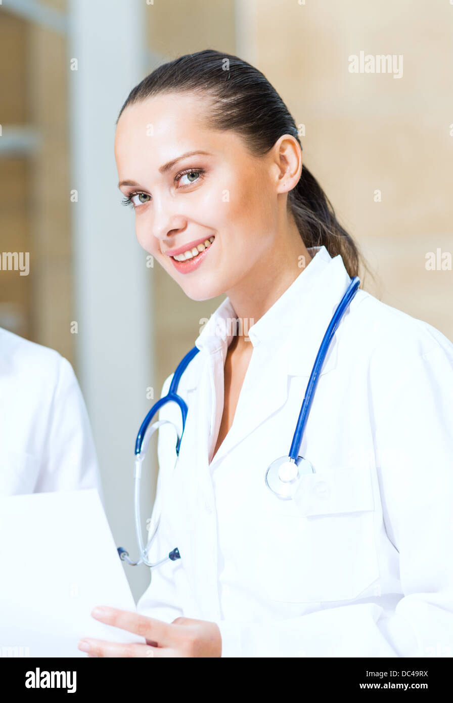 portrait of a doctor Stock Photo - Alamy