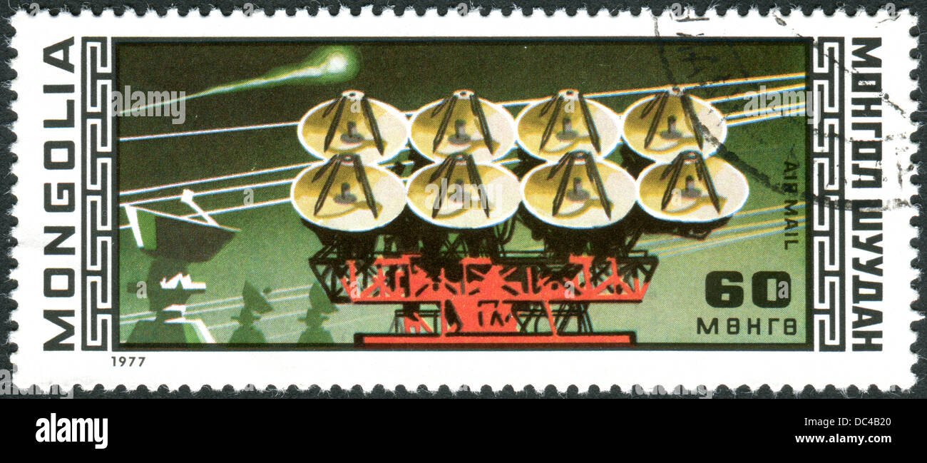 A postage stamp printed in Mongolia, is dedicated to the 11th ...