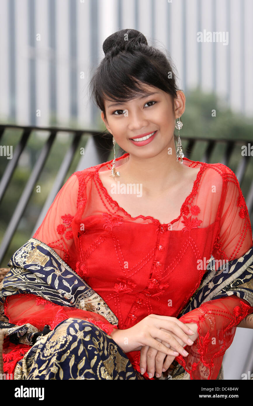 Attractive Asian Girl Stock Photo