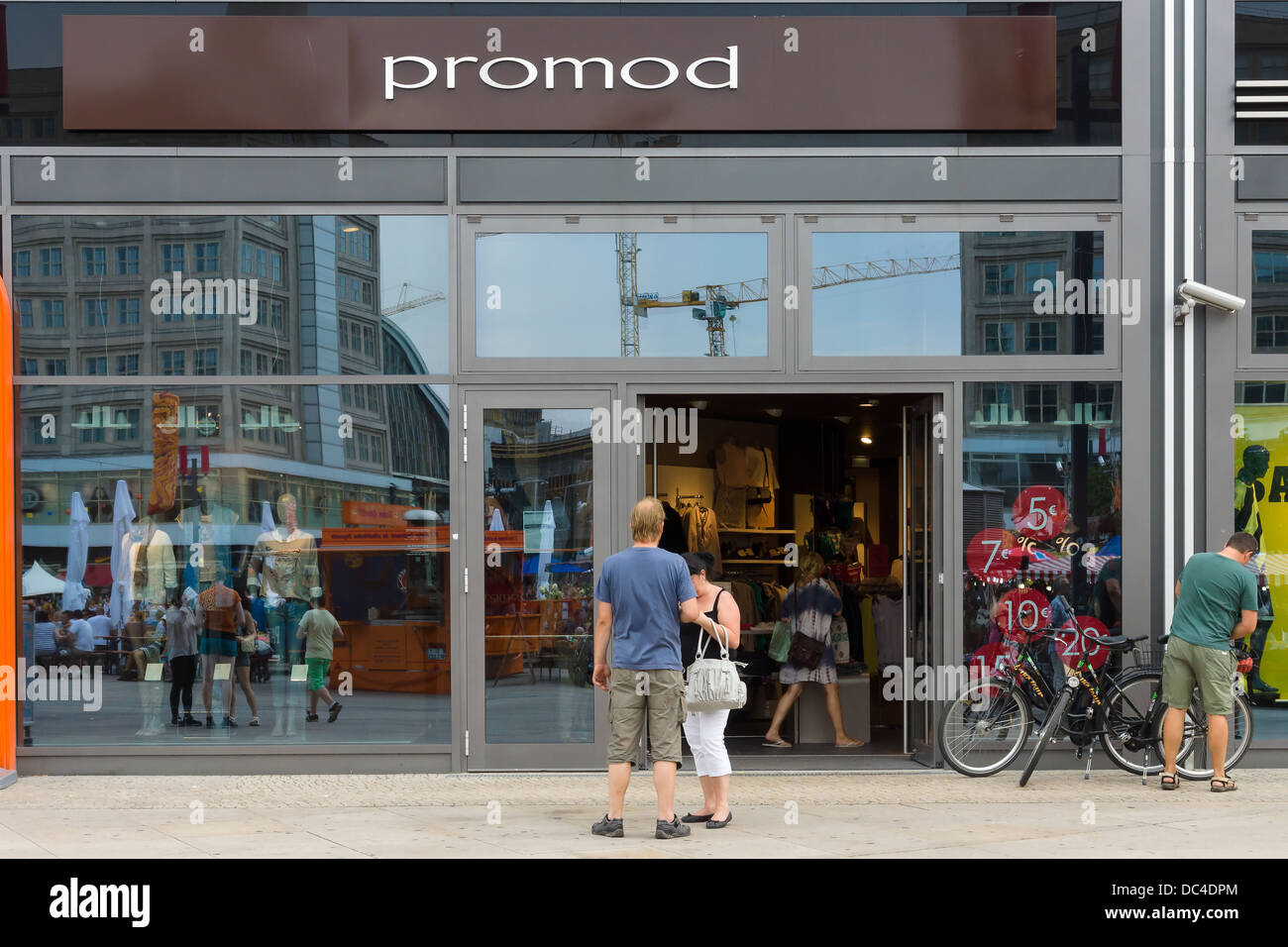 Women s clothing store Promod on Alexanderplatz Stock Photo Alamy