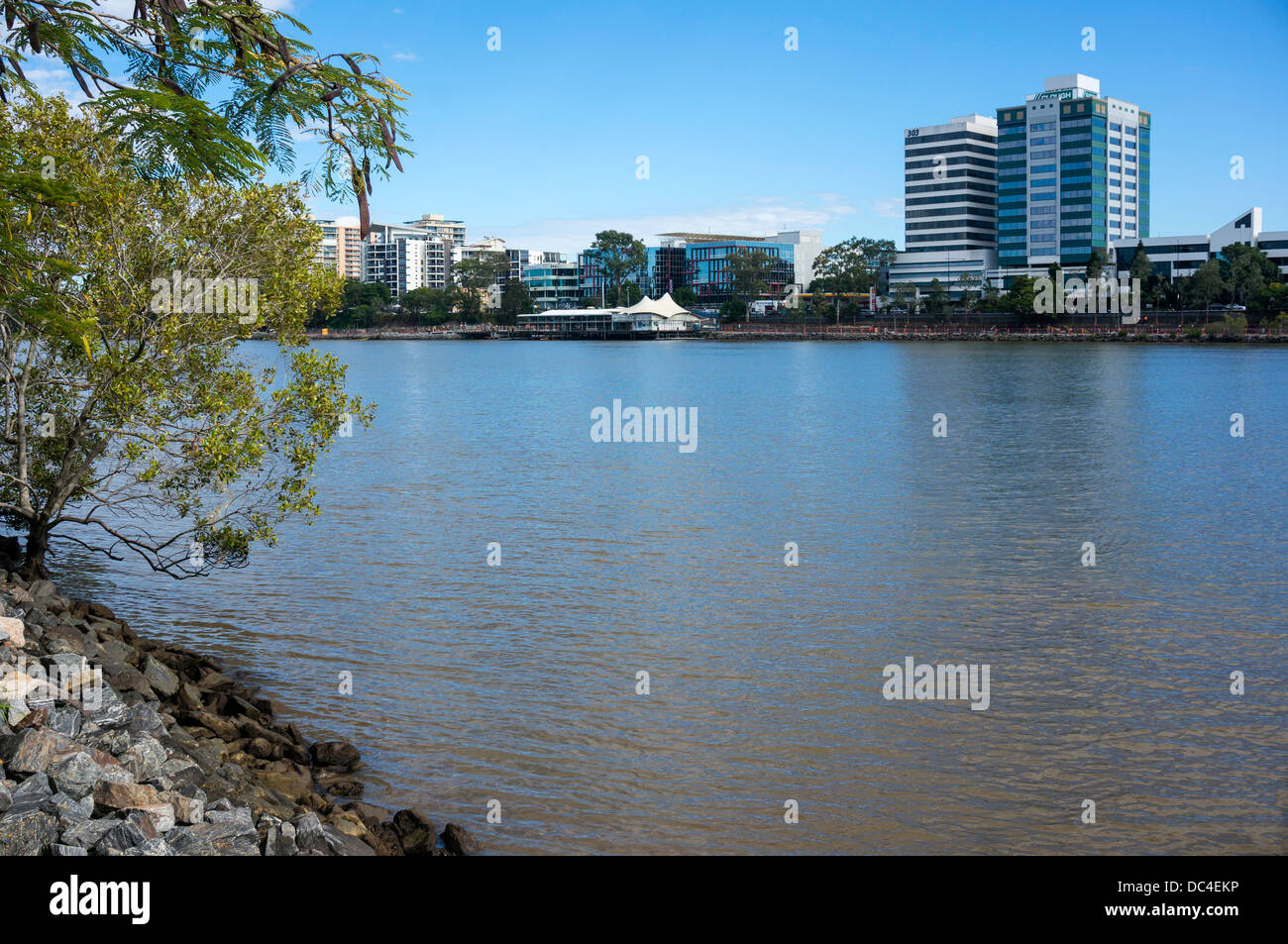 Brisbane River at West End. Queensland, Australia Stock Photo Alamy