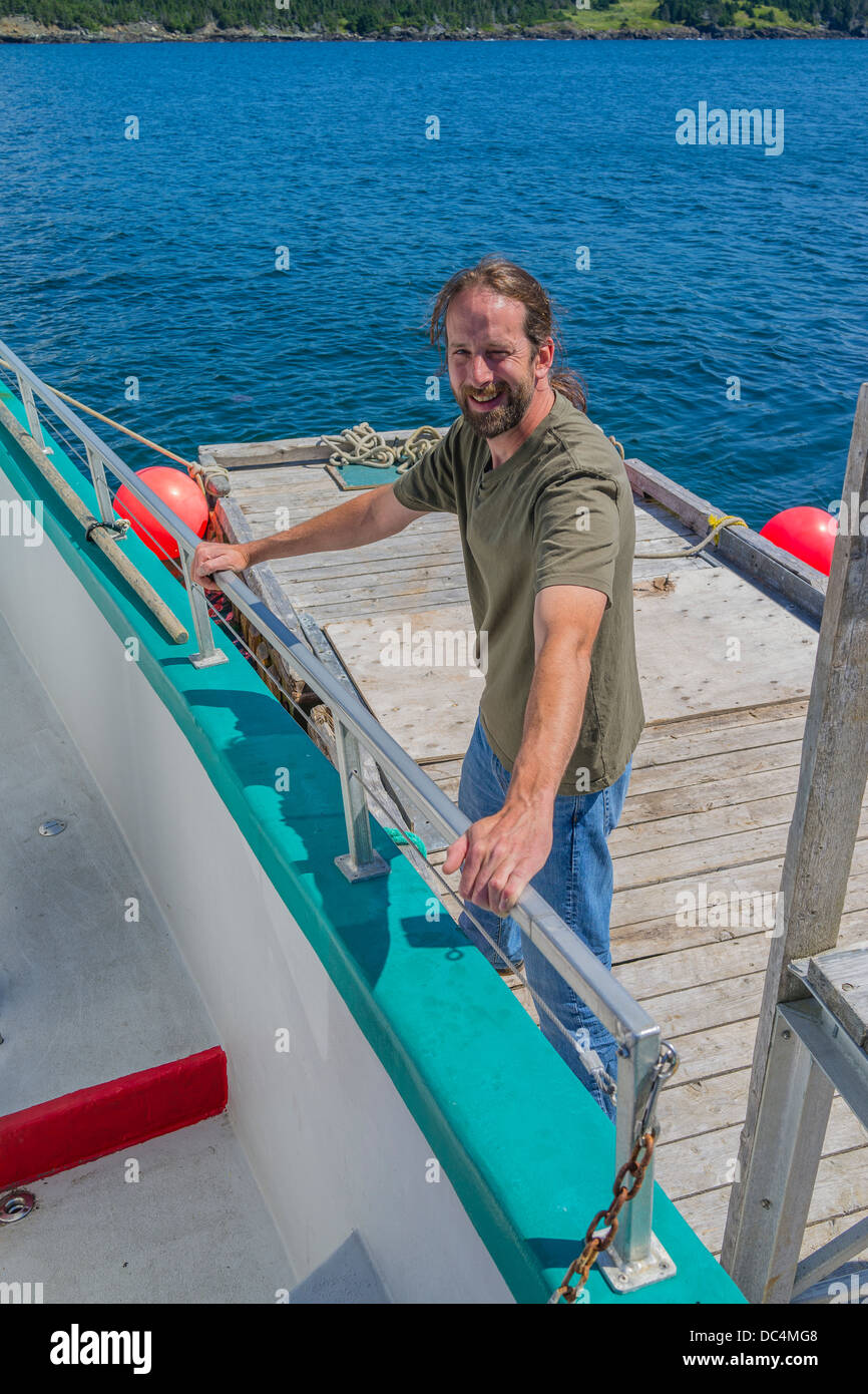 The Operations Manager, Mike, for the boat for Molly Bawn Whale ...