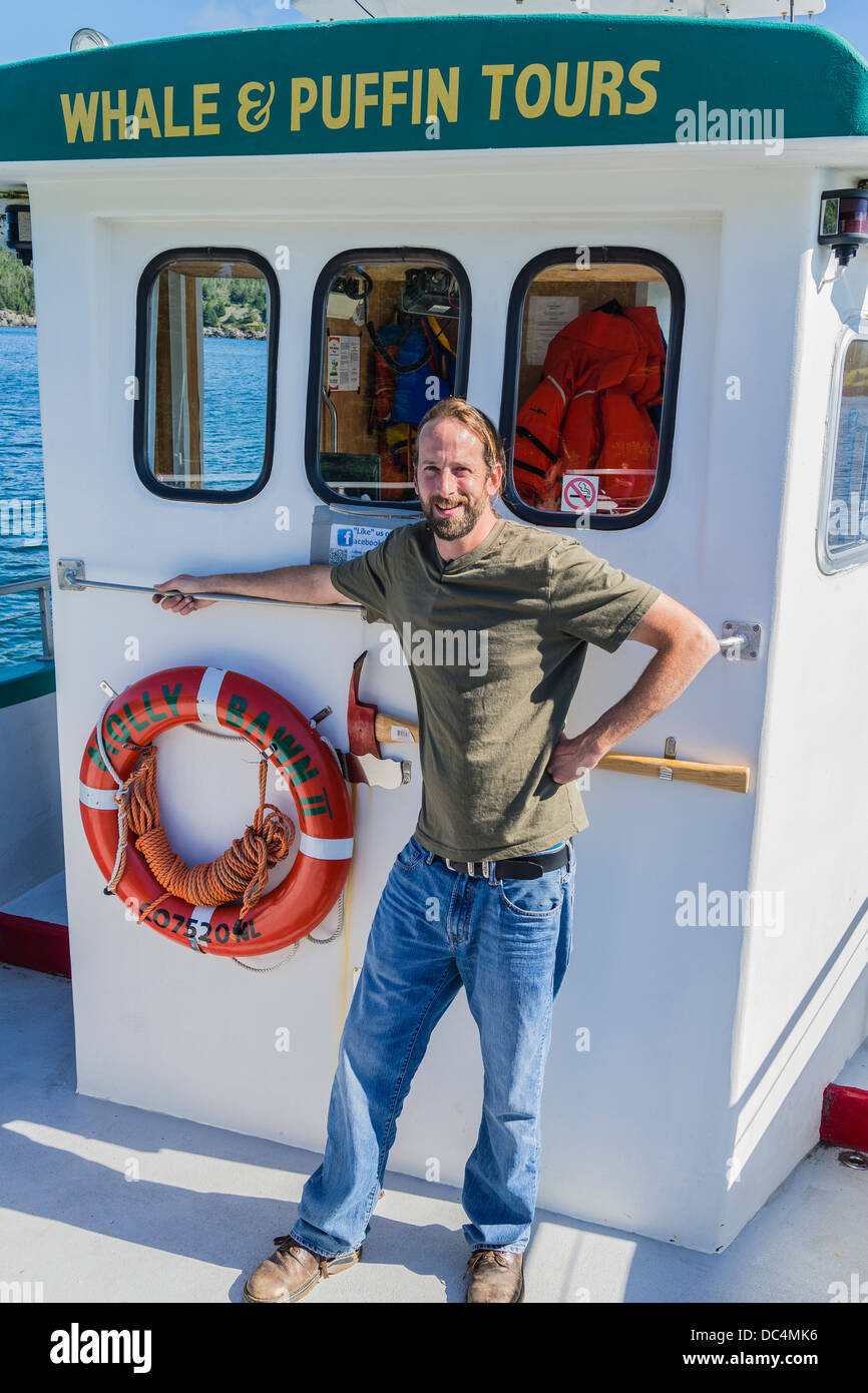 The Operations Manager, Mike, for the boat for Molly Bawn Whale ...