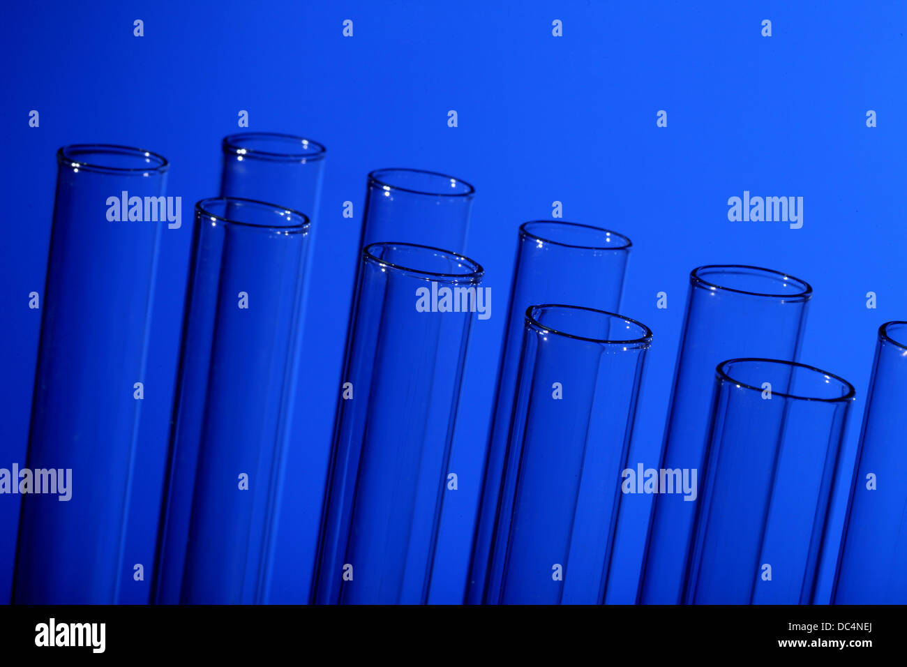 Glass chemistry tubes Stock Photo Alamy