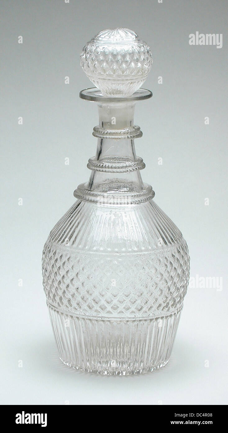 Decanter with Stopper M.78.104.58ab Stock Photo Alamy