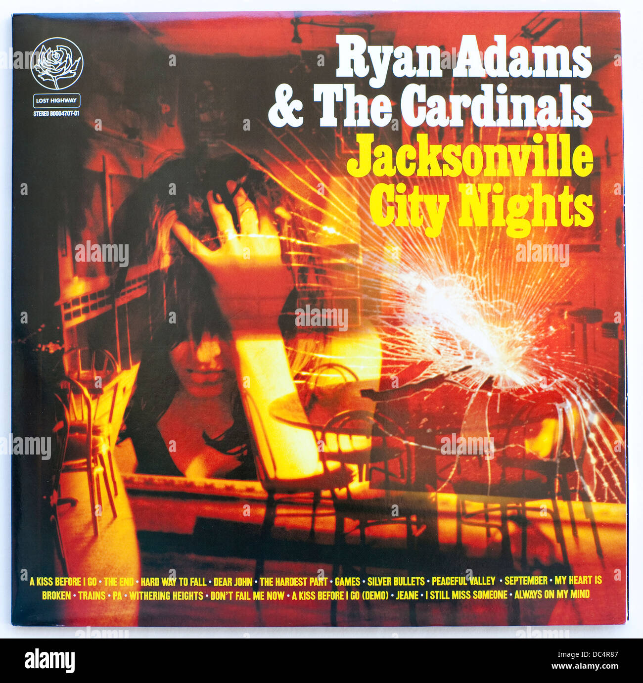 Ryan Adams & The Cardinals - Jacksonville City Nights, 2005 double album on Lost Highway Records - Editorial use only Stock Photo