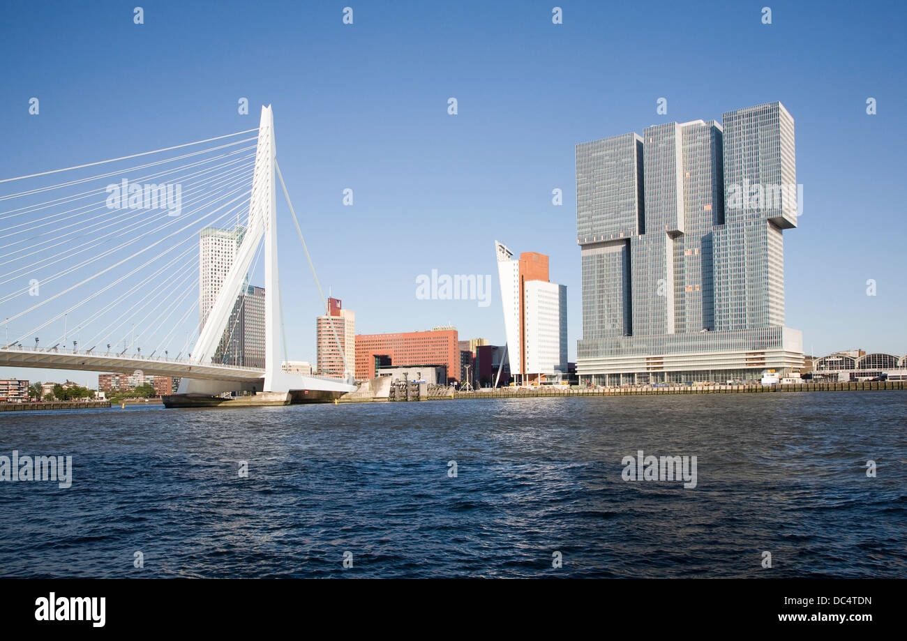 De Rotterdam building exterior complete Rotterdam Netherlands KPN tower