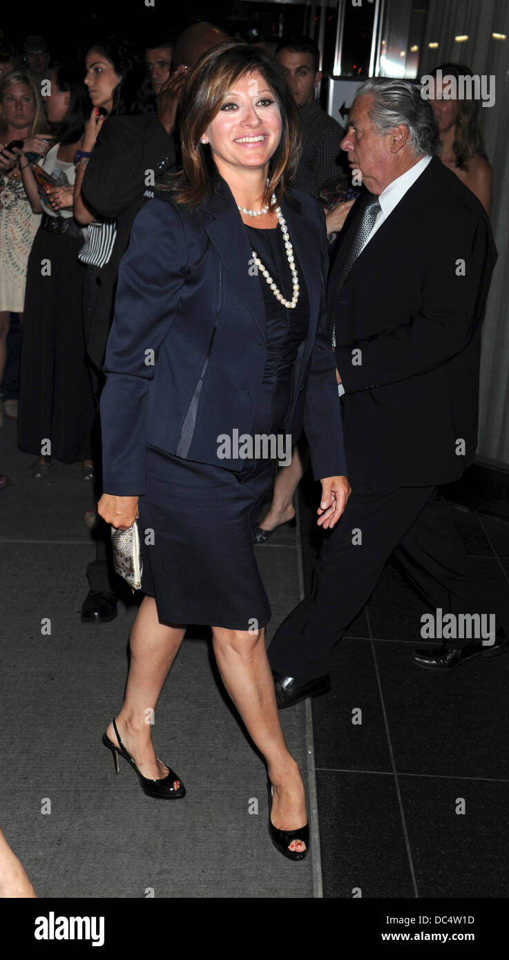 New York, NY, USA. 07th Aug, 2013. Maria Bartiromo attends 'Jobs' New York Premiere at MOMA on August 7, 2013 in New York City. Credit:  dpa picture alliance/Alamy Live News Stock Photo