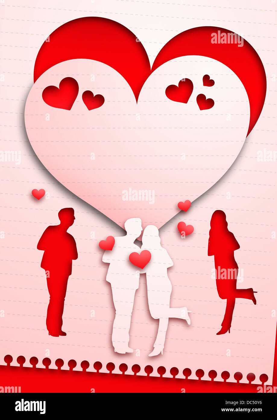 illustration of a memo design Stock Photo Alamy