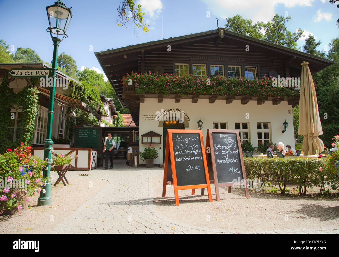 Europe, Germany, Berlin, Zehlendorf, Wirtshaus Moorlake Stock Photo - Alamy