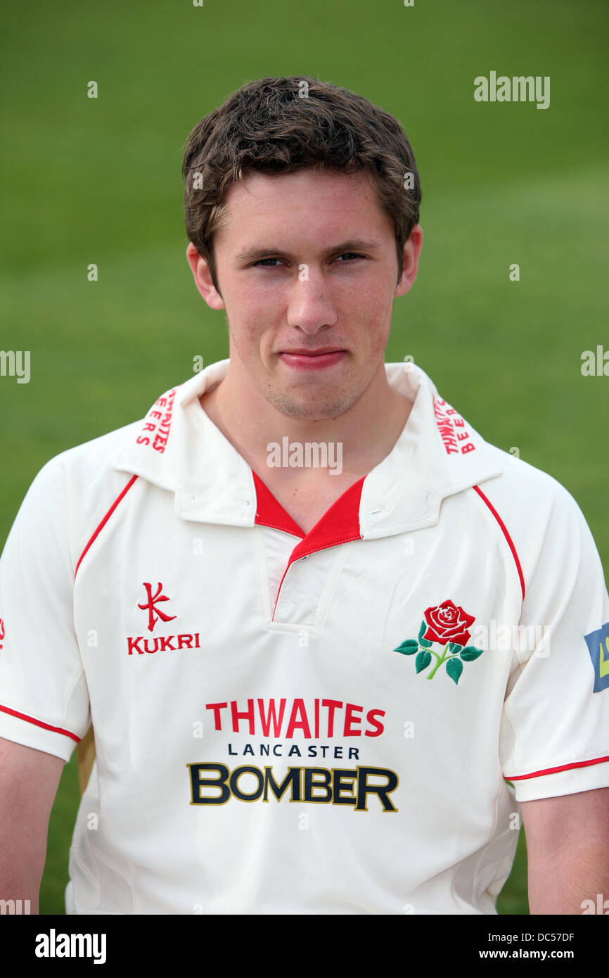 Lancashire County Cricket Club photocall April 6th 2009. Simon Kerrigan. Picture: Chris Bull Stock Photo