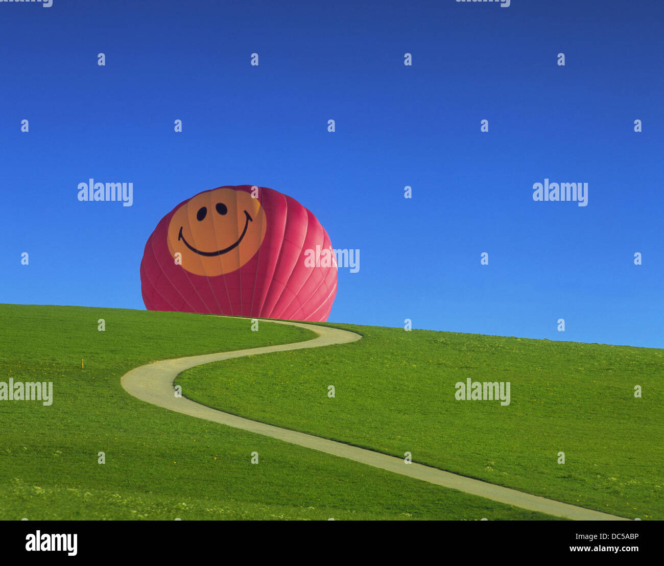 The path is the goal stock photo alamy