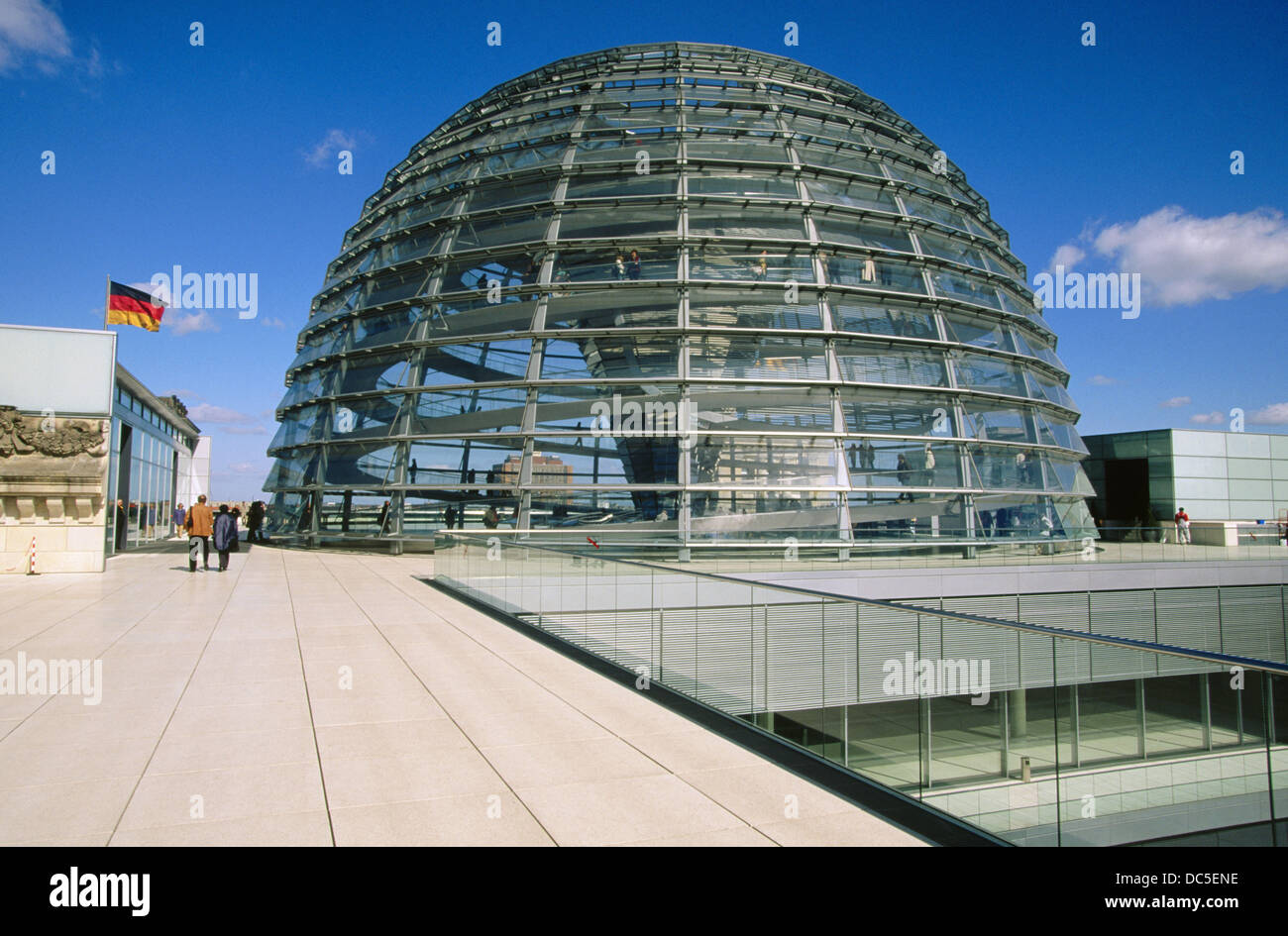 Glass Dome At The Parlament Berlin Germany Stock Photo Alamy